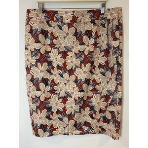 RipSkirt Hawaii Wrap Skirt Maroon Navy Blue Tan Size XXL